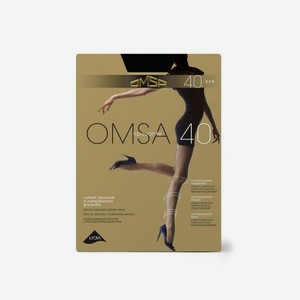 Женские колготки Omsa Riposante 40den Nero 4 размер