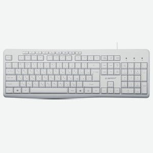 Клавиатура KB-8430M Белая Gembird