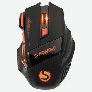 Мышь SW-M715GW Черная Sunwind