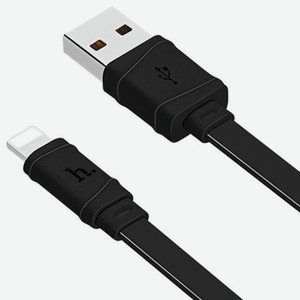 Кабель USB Apple Lightning X5 TPU 1м Черный Hoco