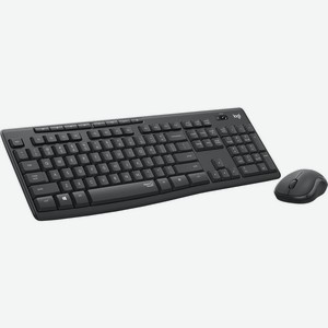 Клавиатура и мышь MK295 Silent Wireless Combo Черная Logitech