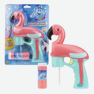Мыльные пузыри 1TOY  Мы-Шарики!  Фламинго  (56мл.)