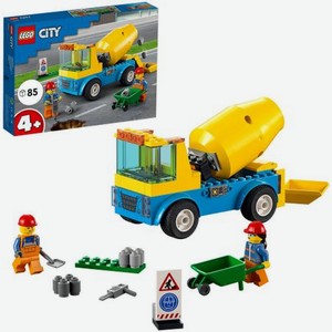 Конструктор LEGO City  Бетономешалка  60325