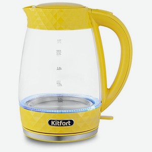 Чайник электрический Kitfort КТ-6123-5 желтый