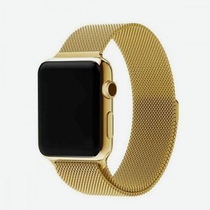 Ремешок Dismac Elegant Series Milanese Loop для Apple Watch 4 44mm - Gold