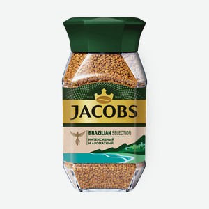 Кофе растворимый Jacobs Brazilian Selection, 95 г