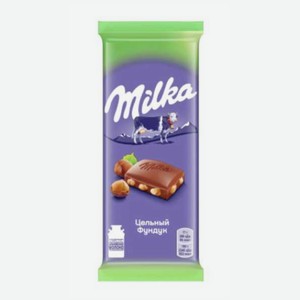 Шоколад Милка мол цел фундук 85г