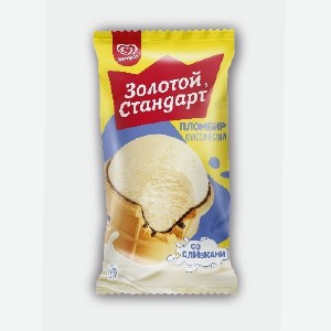 Мороженое  Золотой Стандарт , пломбир, 86 г