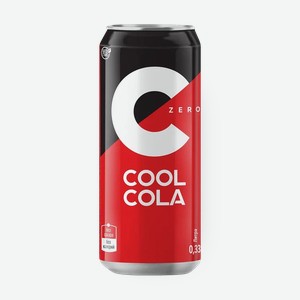 Напиток газированный CoolCola Zero без сахара, 330 мл