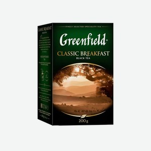 Чай черный Greenfield Classic Breakfast 200гр