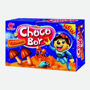 Печенье Choco Boy Карамель 45гр Орион