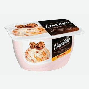 БЗМЖ Продукт творожный Даниссимо мороженое грец.орех/кленовый сироп 5,5% 130гр