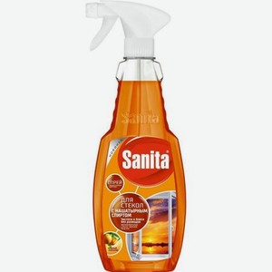 Чистящее средство для стекол Sanita С нашатырным спиртом 500 мл