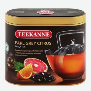 Чай черный Teekanne Earl Grey Citrus листовой 150 г