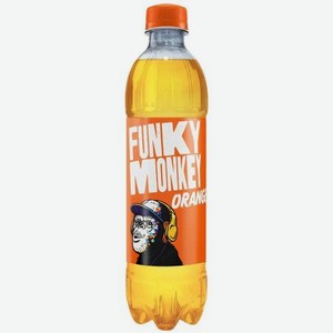 Напиток газированный Funky Monkey Orange, 0,5 л