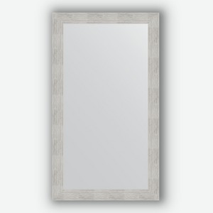 Зеркало в багетной раме Evoform серебряный дождь 70 мм 66х116 см