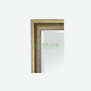 Зеркало с фацетом в багетной раме Evoform сусальное золото 80 мм 55х75 см