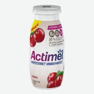 Напиток кисломолочный Actimel с клюквой 1,5%, 95 г