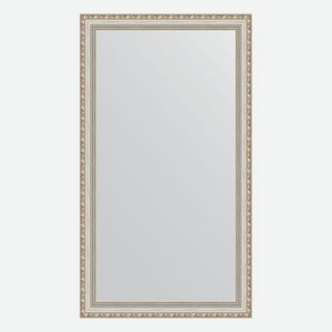 Зеркало в багетной раме Evoform версаль серебро 64 мм 65х115 см