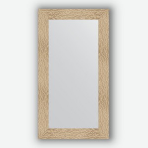 Зеркало в багетной раме Evoform золотые дюны 90 мм 60х110 см