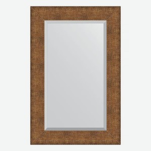 Зеркало с фацетом в багетной раме Evoform медная кольчуга 88 мм 57x87 см