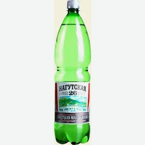 Вода минеральная Нагутская-26 газированная, 1.5 л, пластиковая бутылка