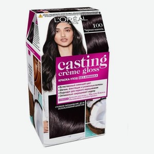 Крем-краска для волос Casting Creme Gloss: 100 Черная ваниль