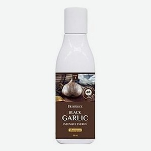 Шампунь для волос с экстрактом черного чеснока Shampoo Black Garlic Intensive Energy 200мл: Шампунь 200мл