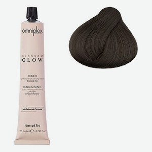 Беззамиачная крем-краска для волос Omniplex Blossom Glow Toner 100мл: 6.12 Графитовый