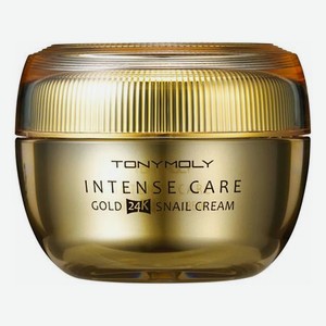 Крем для лица с экстрактом улиточного муцина и золота Intense Care Gold 24K Snail Cream 45мл