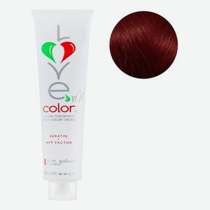 Крем-краска для волос Love Me Color Cream 100мл: 6.6 Темно-русый красный