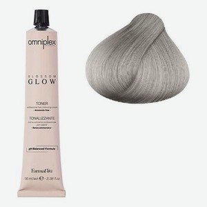 Беззамиачная крем-краска для волос Omniplex Blossom Glow Toner 100мл: 8.12 Стальной