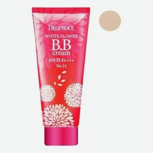 BB крем для лица White Flower BB Cream SPF35 PA+++ 30г: 21 Natural Beige