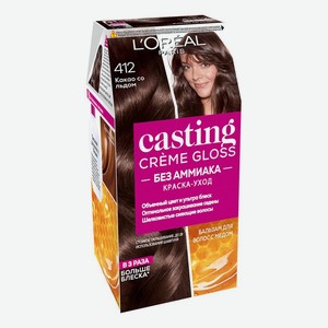 Крем-краска для волос Casting Creme Gloss: 412 Какао со льдом