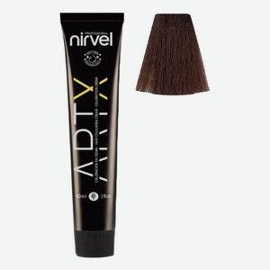Краска для волос на основе протеинов пшеницы Color ARTX 60мл: 4 Средний каштановый