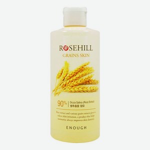 Тонер для лица с экстрактом риса и центеллы Rosehill Grains Skin 300мл