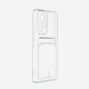 Чехол iBox для Xiaomi 12 Lite Crystal с кардхолдером Silicone Transparent УТ000031214