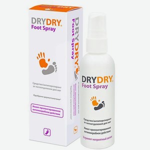 DRY DRY Дезодорант для ног Foot Spray