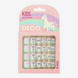 DECO. Набор детских накладных ногтей KIDS fairytale