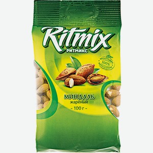 Ядра орехов миндаля жареные Ritmix 100г