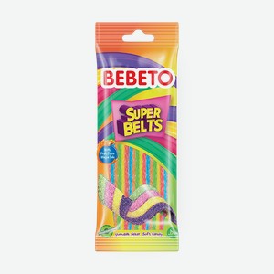 Мармелад жевательный Bebeto Super Belts, 75 г
