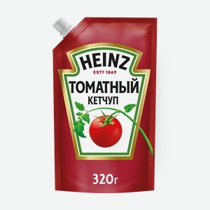 Кетчуп томатный Heinz, 320 г