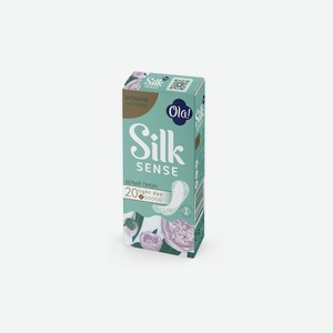 Прокладки ежедневные Ola Silk Sense Light белый пион стринг-мультиформ 20 шт