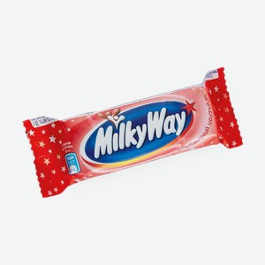 Батончик шоколадный Milky Way Клубничный коктейль, 26 г