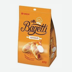 Печенье Мистер Багетти луковый 80г Орион