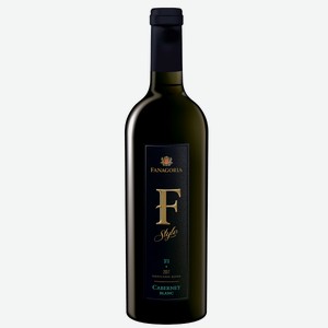 Вино Фанагория Ф-Стиль Каберне згу российское белое полусухое 13,5% 0,75л