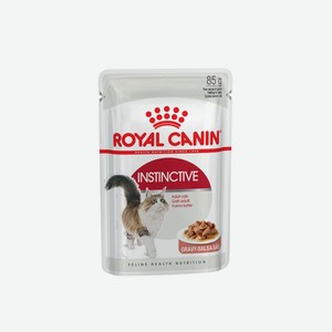 Корм влажный для кошек в соусе мясо/рыба Royal Canin Instinctive 85г