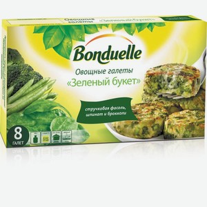 Овощные галеты Bonduelle Зеленый букет 300г