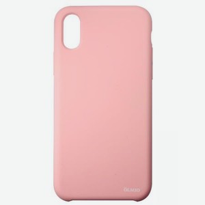 Чехол Olmio Velvet для iPhone X (нежно-розовый)
