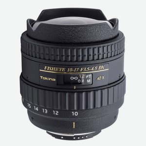 Объектив Tokina AT-X 107 F3.5-4.5 DX Fisheye N/AF (10-17mm) для Nikon